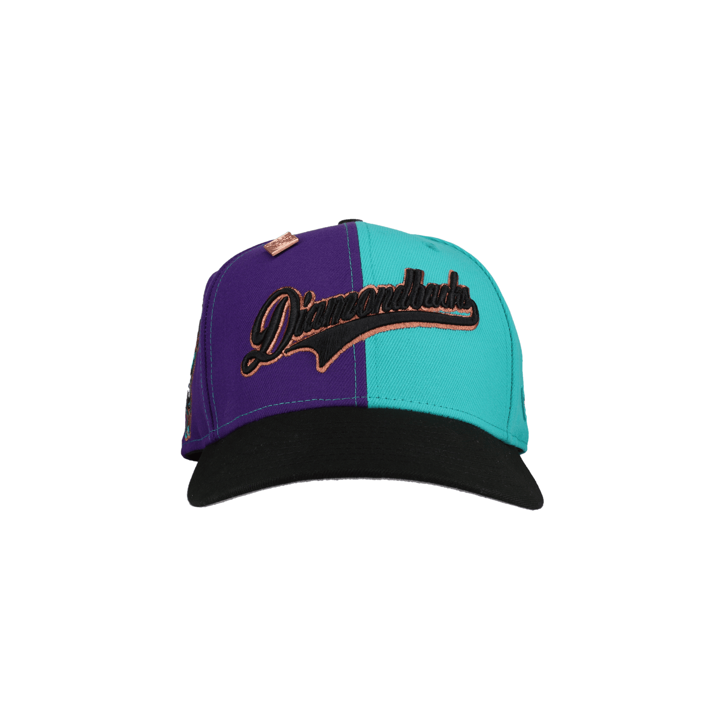 Arizona Diamondbacks 1998 Inaugural "Split Decision" Metallic 59Fifty Fitted Hat - Lucid Soles