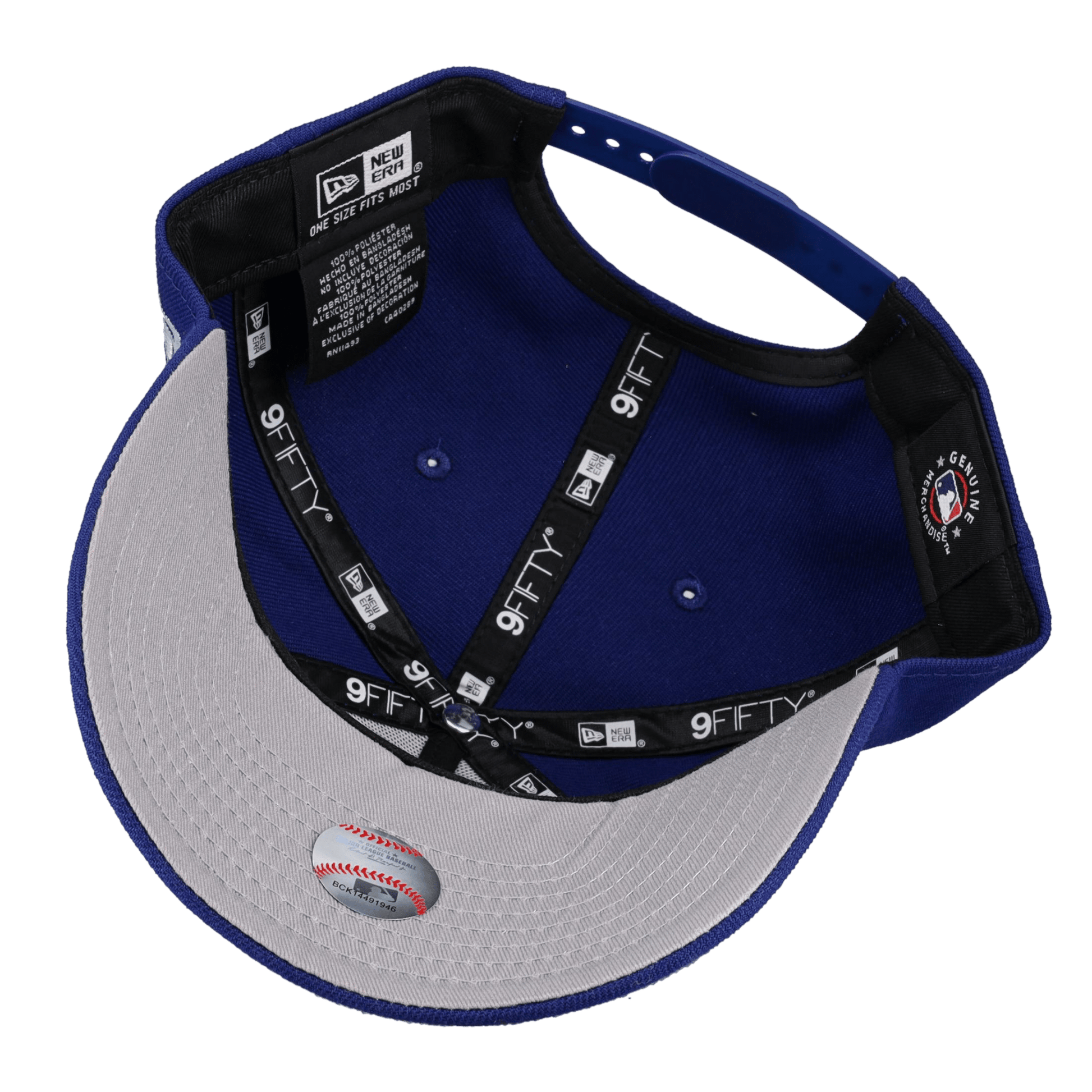 Los Angeles Dodgers New Era 9Fifty A Frame Snapback Hat (Blue) - Lucid Soles