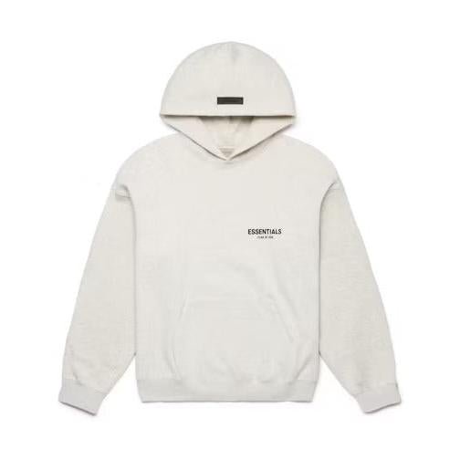 Fear of God Essentials Hoodie Light Oatmeal - Lucid Soles