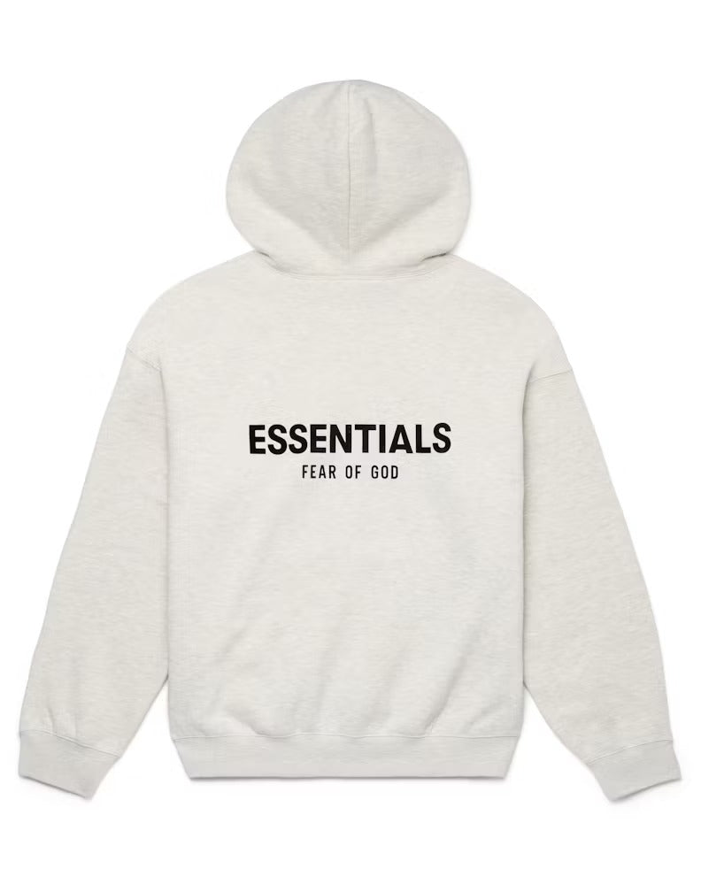 Fear of God Essentials Hoodie Light Oatmeal - Lucid Soles