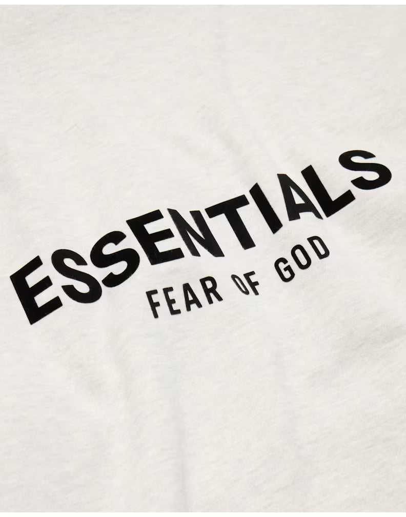 Fear of God Essentials Hoodie Light Oatmeal - Lucid Soles