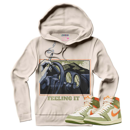 Feeling It (AIR JORDAN 1 HIGH OG CRAFT “CELADON”) Hoodie - Lucid Soles