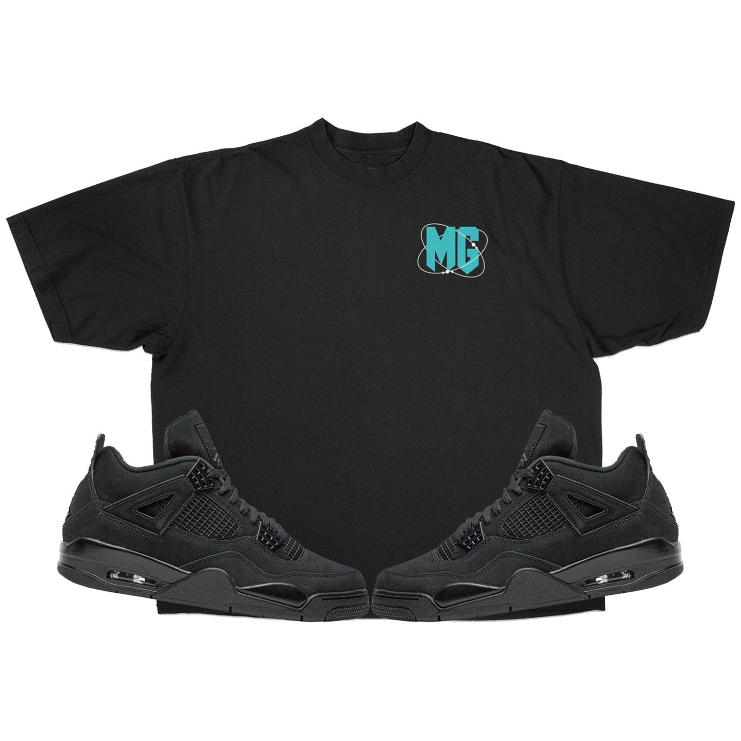 Everything Happens For A Reason (Air Jordan 4 Black Cat) T-Shirt - Lucid Soles
