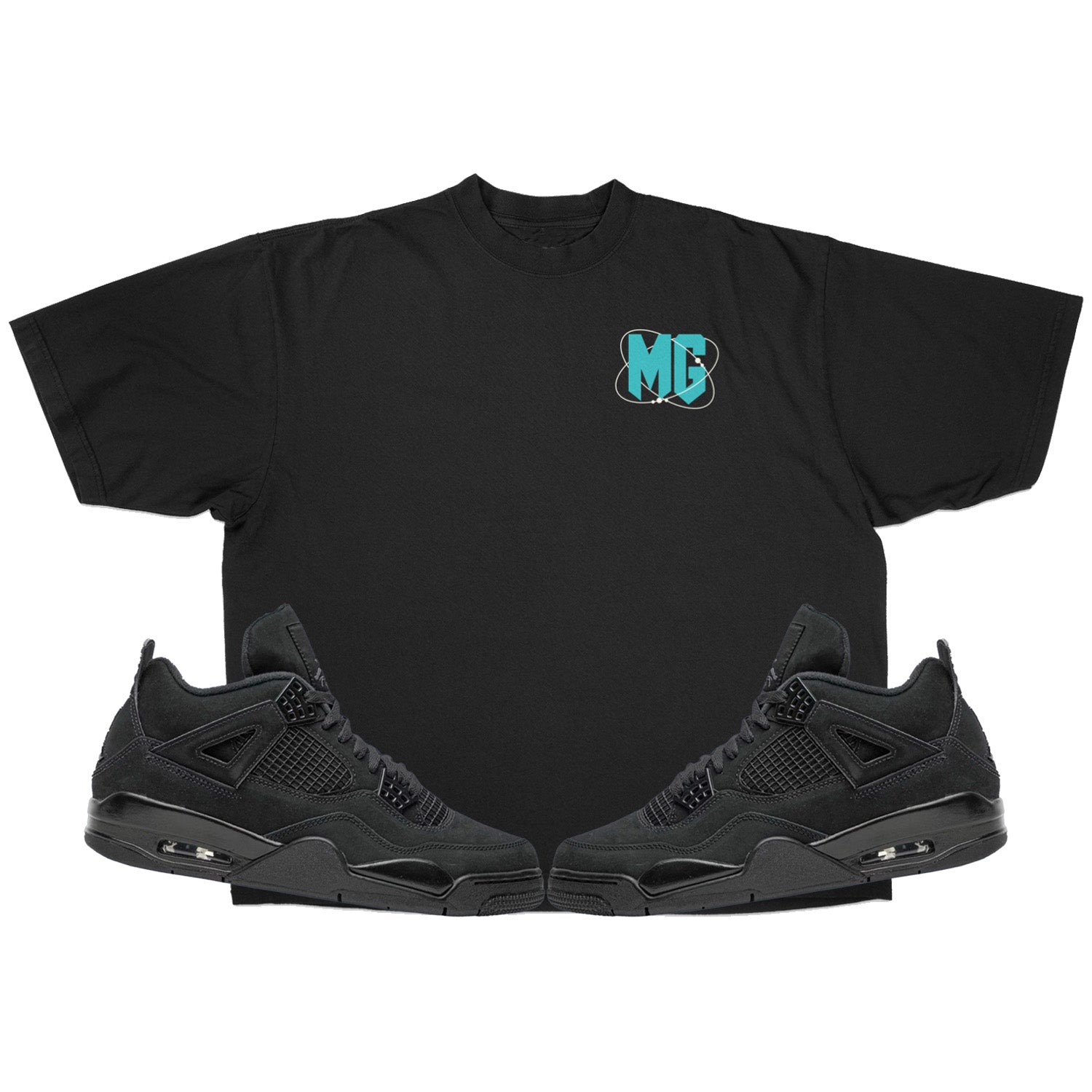 Everything Happens For A Reason (Air Jordan 4 Black Cat) T-Shirt - Lucid Soles