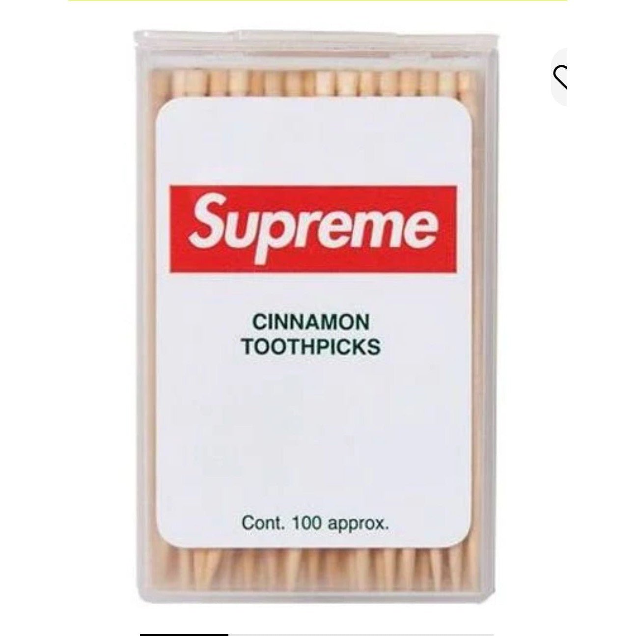 Supreme Cinnamon Toothpicks (One box) Multicolor - Lucid Soles