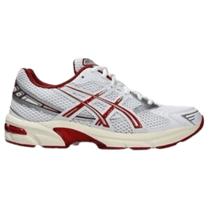 Asics Gel - 1130 White/ Red Dahlia - Lucid Soles