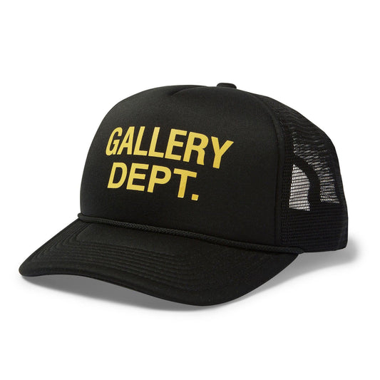 Gallery Dept. Logo Trucker Hat Black - Lucid Soles
