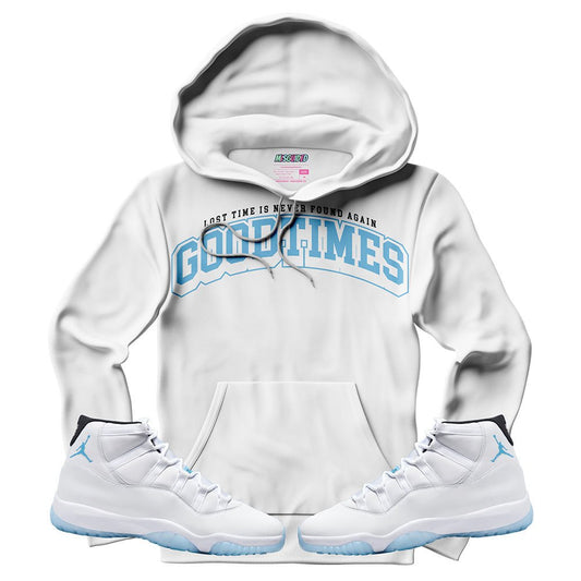 Good Times (Air Jordan 11 Legend Blue) Hoodie - Lucid Soles