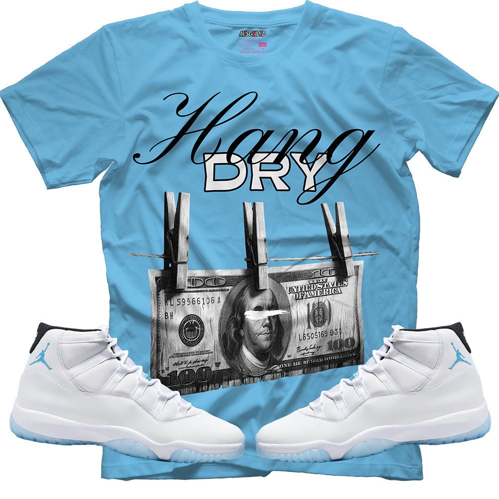 Hang Dry (Air Jordan 11 Legend Blue) T-Shirt - Lucid Soles