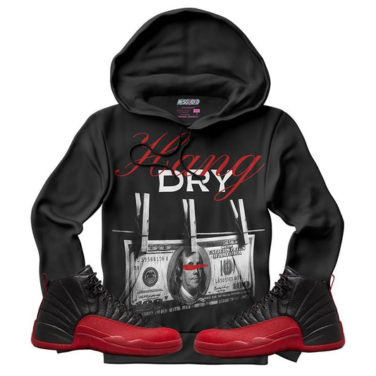 Hang Dry (Air Jordan 12 Flu Game) Hoodie - Lucid Soles