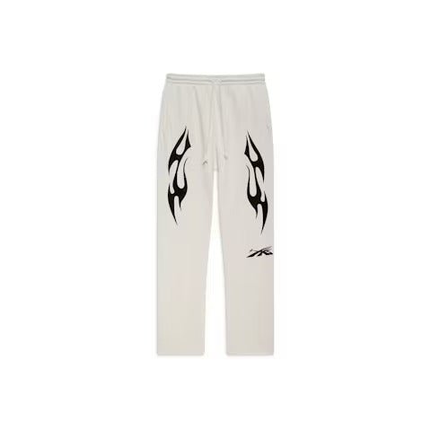 HELLSTAR Sports Sweatpants White Mini logo - Lucid Soles