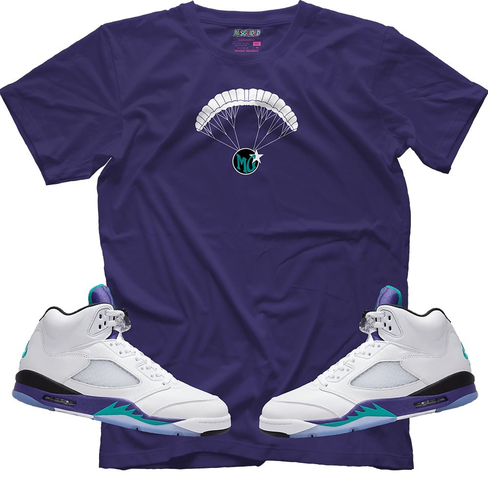 High Life (Air Jordan 5 Grape) T-Shirt - Lucid Soles