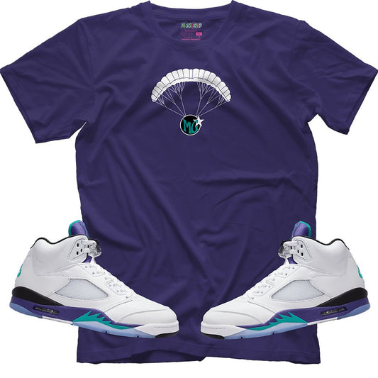 High Life (Air Jordan 5 Grape) T-Shirt - Lucid Soles