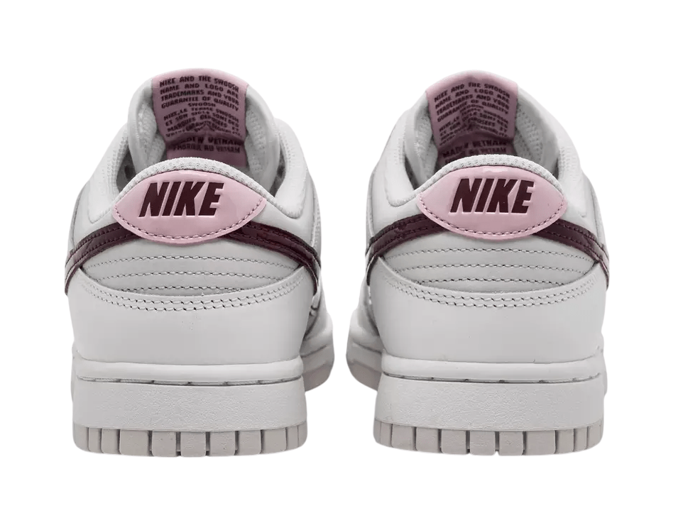 NIKE DUNK LOW "WHITE PLUM CHALK PINK" (WOMEN) - Lucid Soles