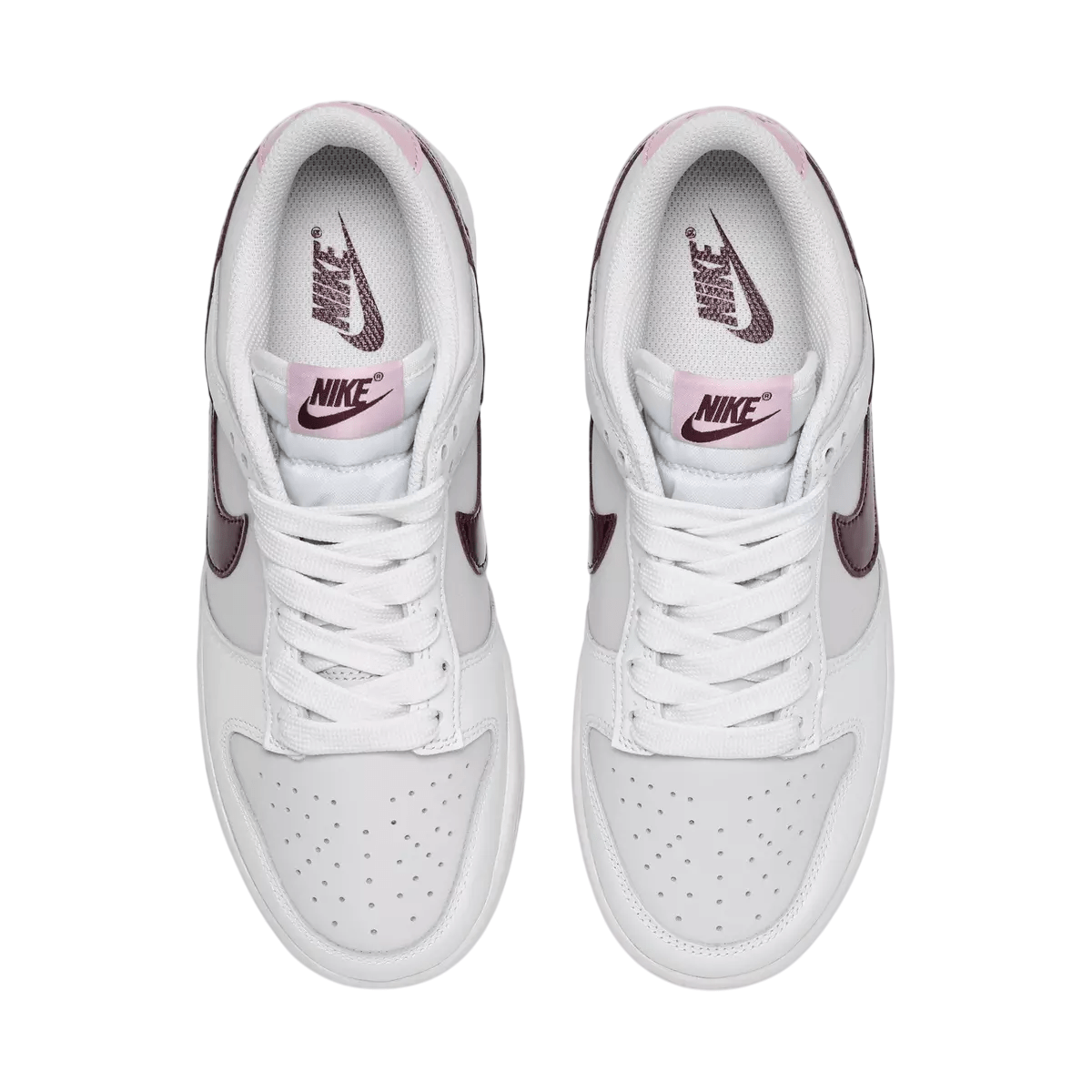 NIKE DUNK LOW "WHITE PLUM CHALK PINK" (WOMEN) - Lucid Soles