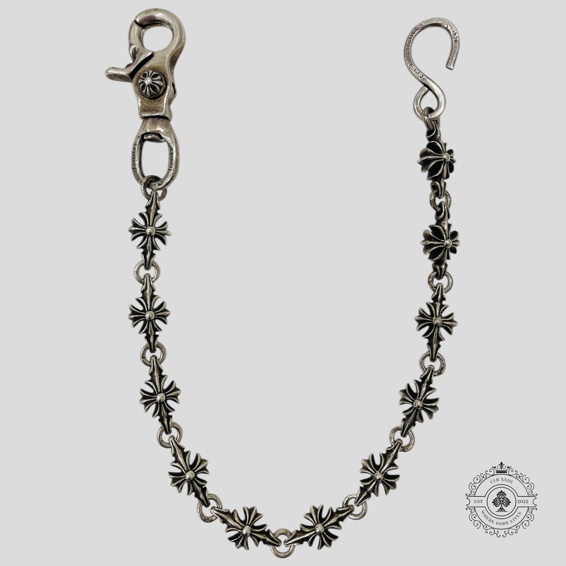 Chrome Hearts Plus Cross Short Wallet Chain - Lucid Soles