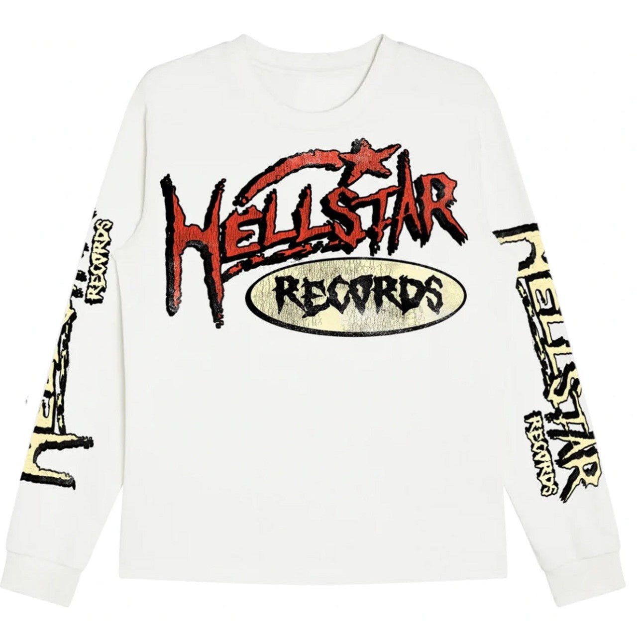 Hellstar Records Long Sleeve T-Shirt LU - Lucid Soles