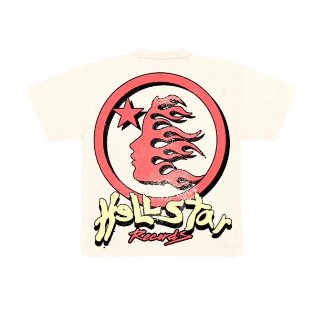 Hellstar Heaven on Earth Tee 'Cream' - Lucid Soles