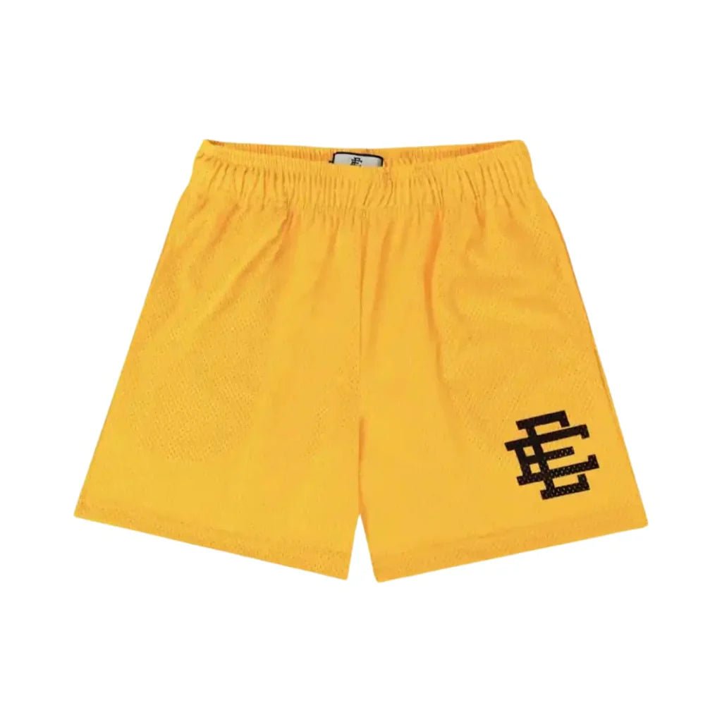 Eric Emanuel EE Basic Shorts Yellow/Black - Lucid Soles
