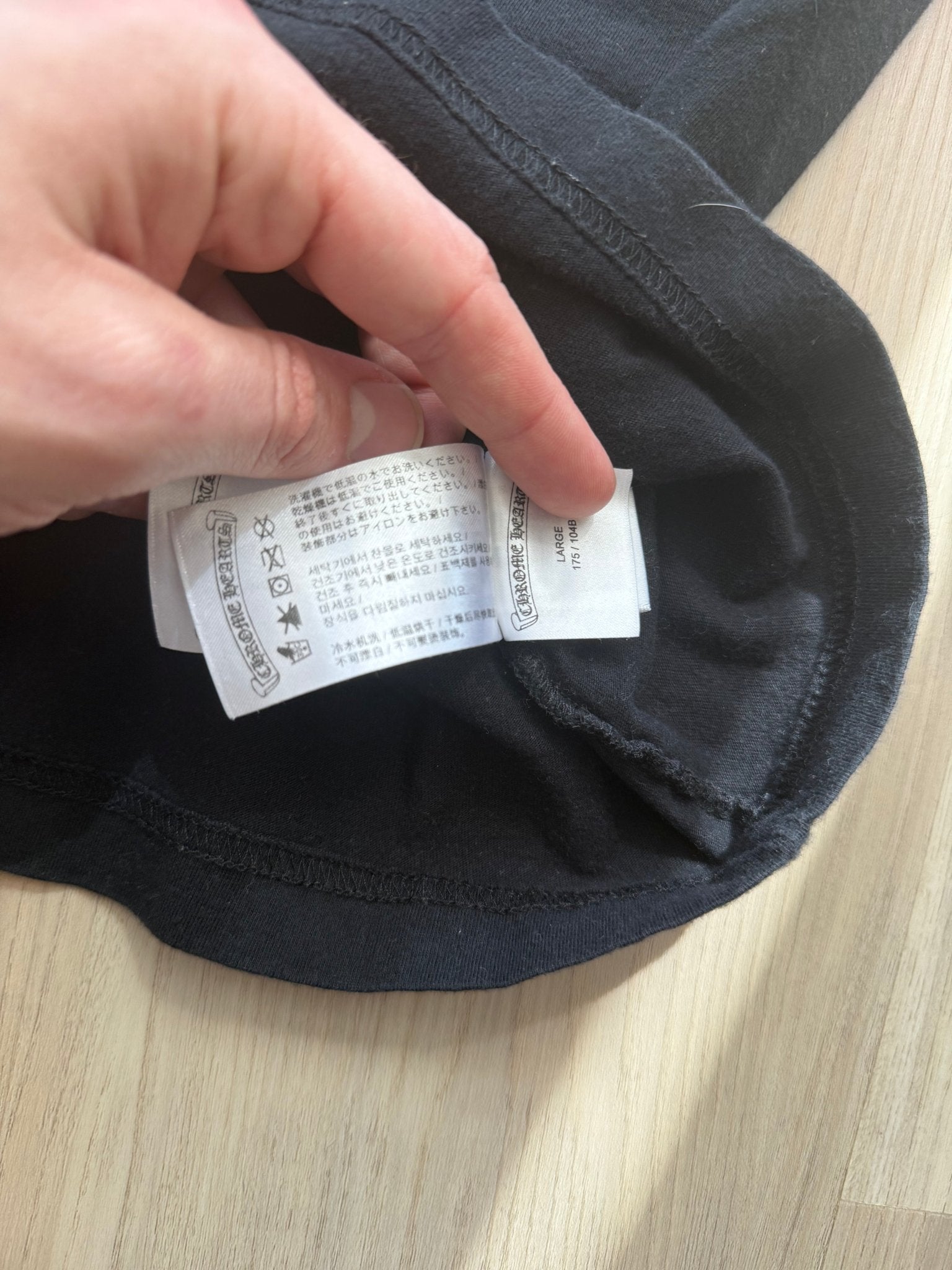 Chrome Hearts Boost S/S T-Shirt Black (Used) - Lucid Soles