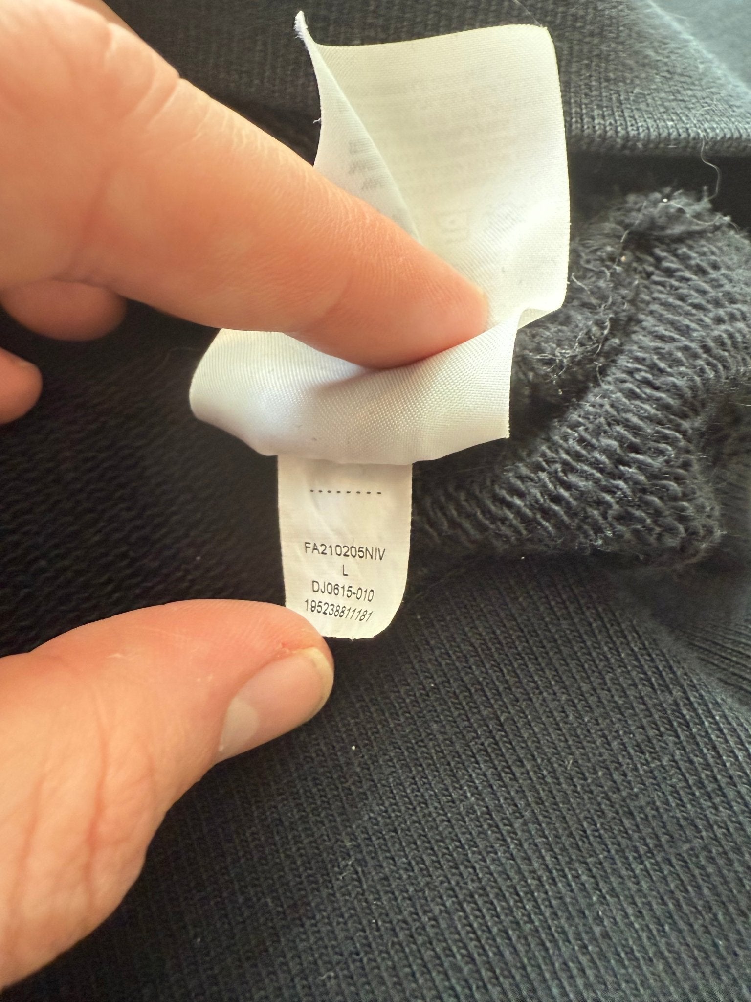 Air Jordan x Travis Scott x Fragment Hoodie Black (Used) - Lucid Soles