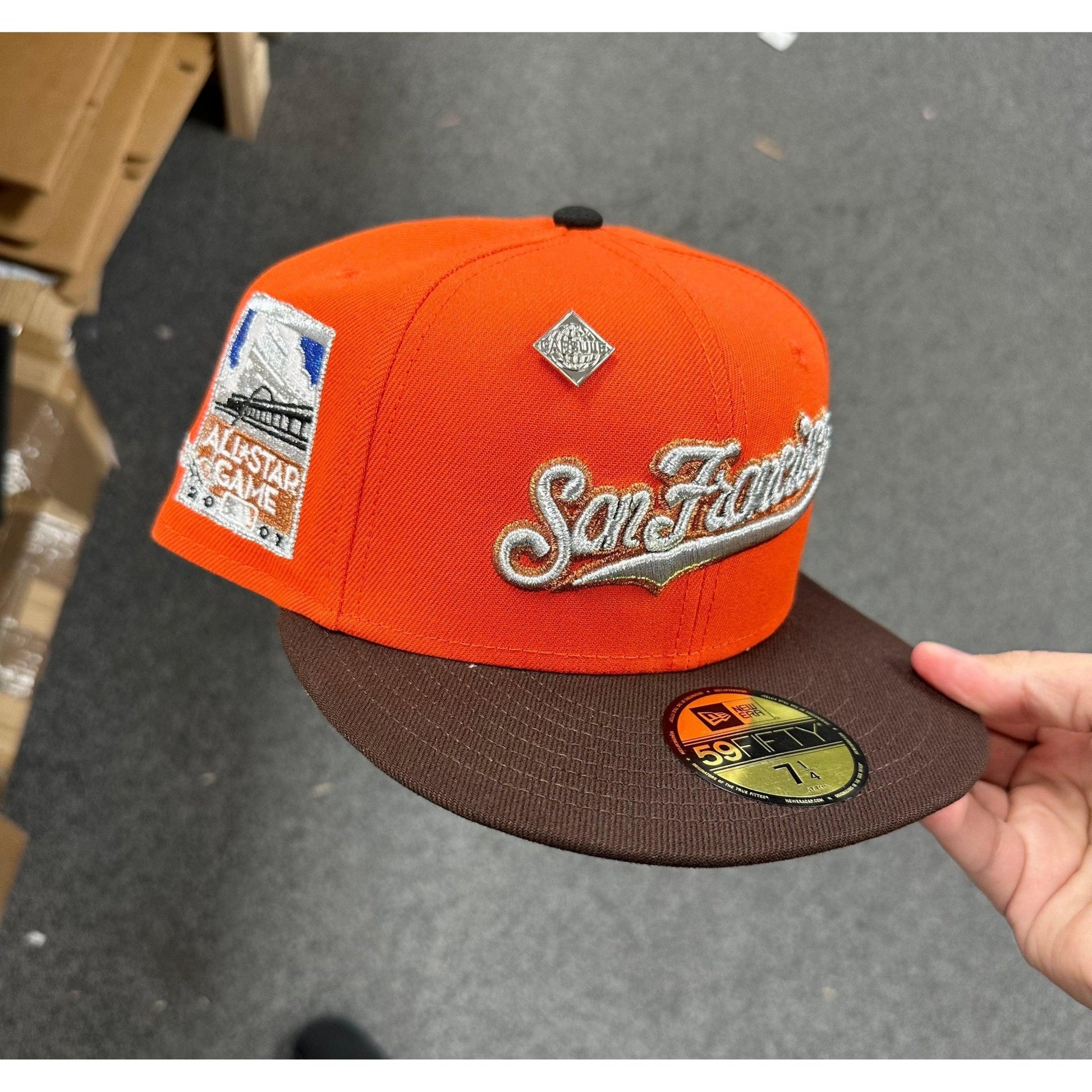 San Francisco Giants 2007 ASG New Era Fitted Hat - Lucid Soles
