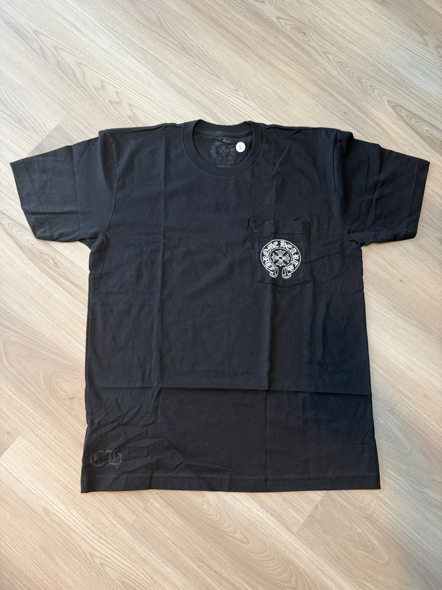 Chrome Hearts Las Vegas Exclusive Pocket T-Shirt Black - Lucid Soles