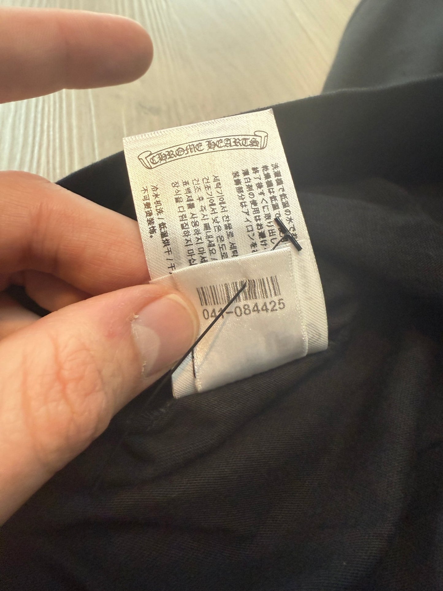 Chrome Hearts Las Vegas Exclusive Pocket T-Shirt Black - Lucid Soles