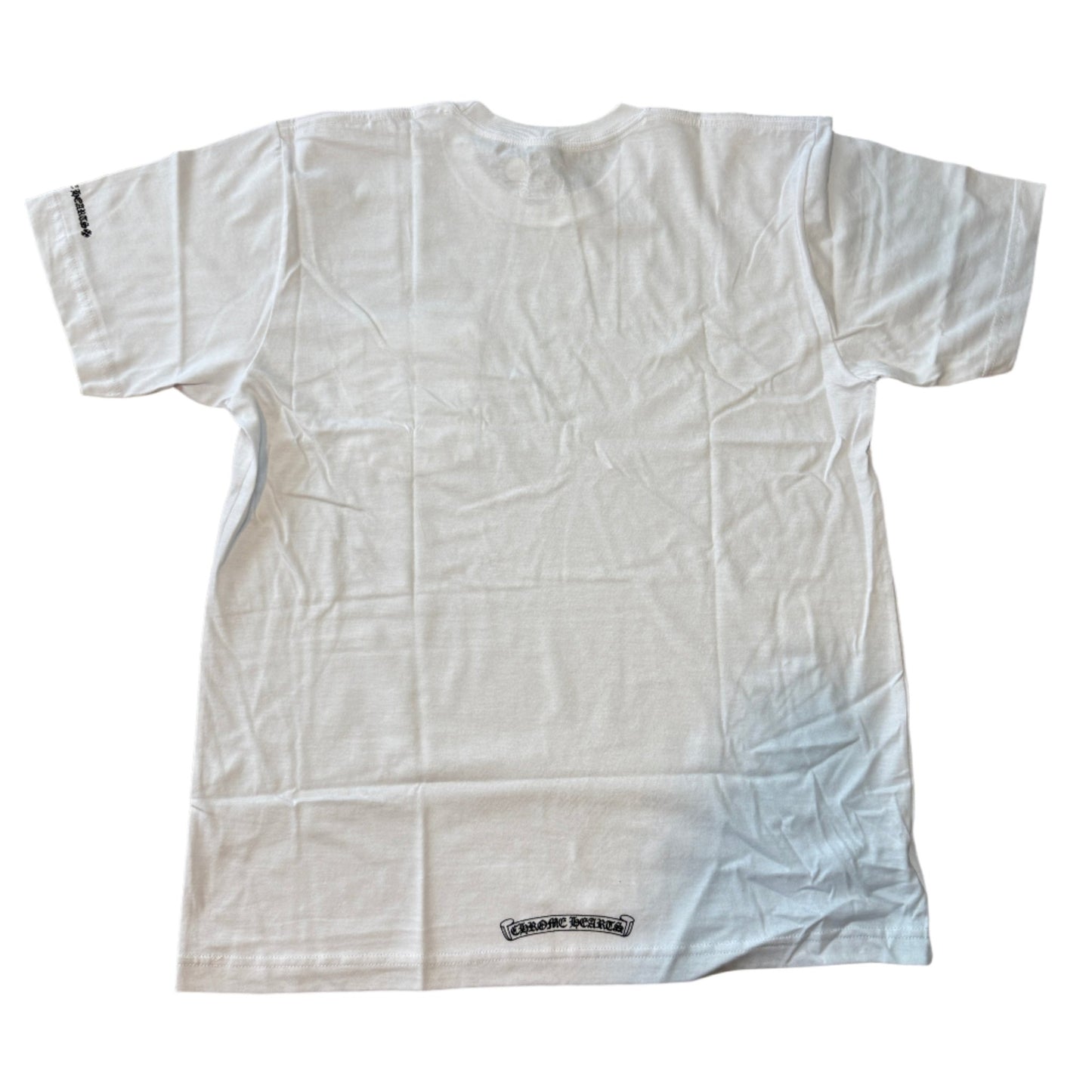 Chrome Hearts 'Love You' Neck Logo T-Shirt White - Lucid Soles