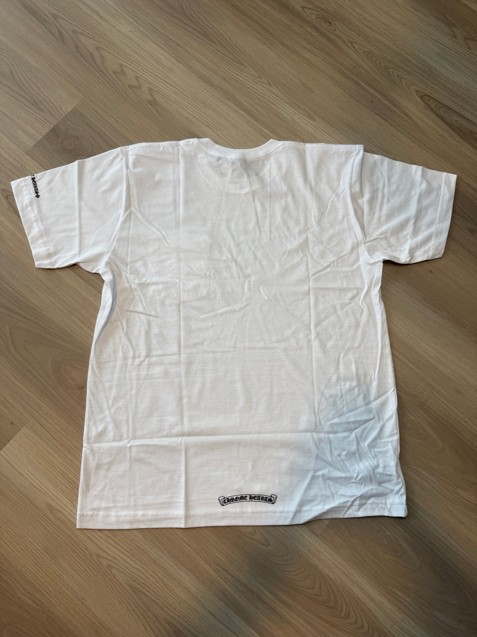 Chrome Hearts 'Love You' Neck Logo T-Shirt White - Lucid Soles