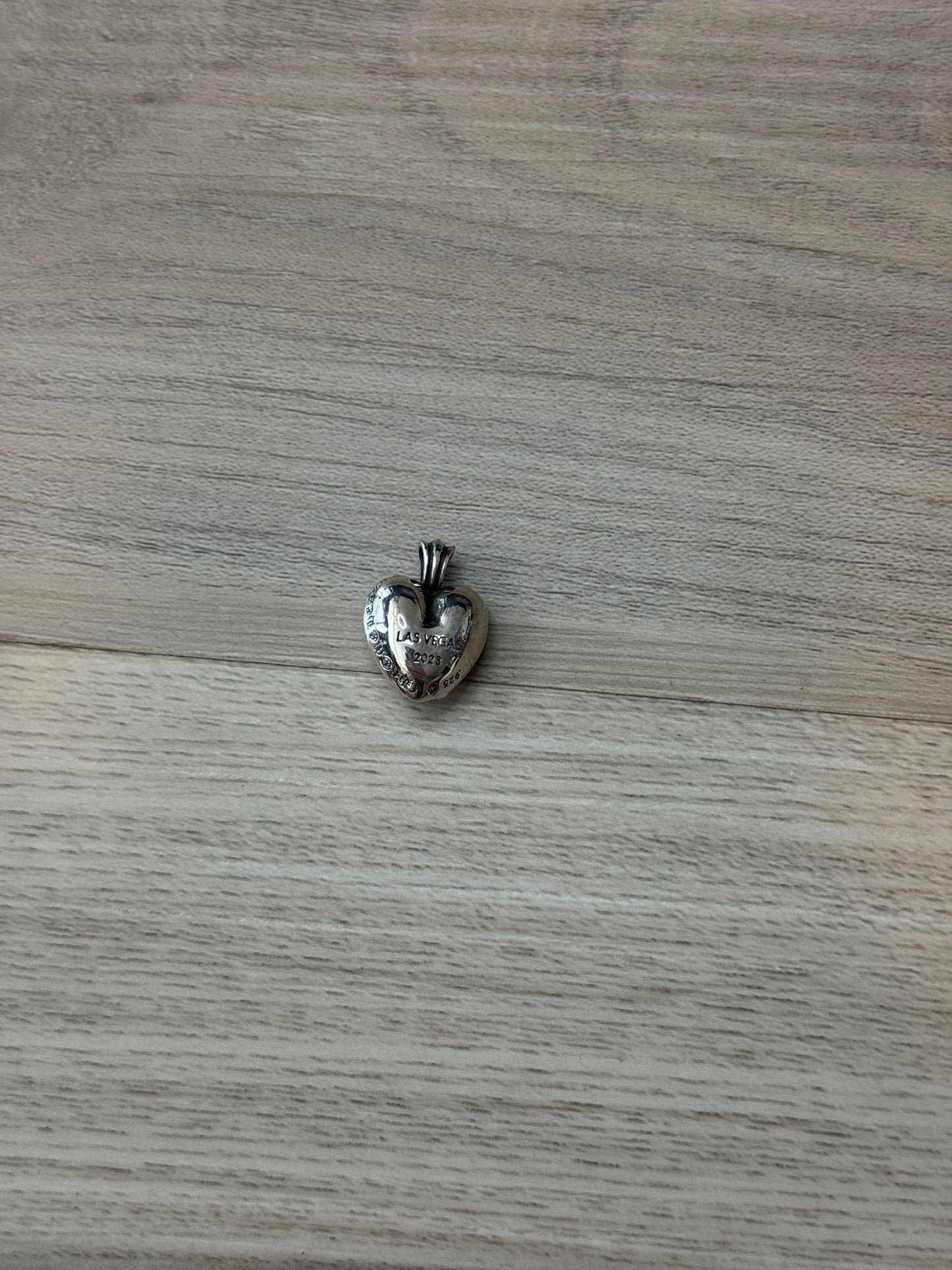 Chrome Hearts Las Vegas 2023 Exclusive Heart Silver Pendant - Lucid Soles