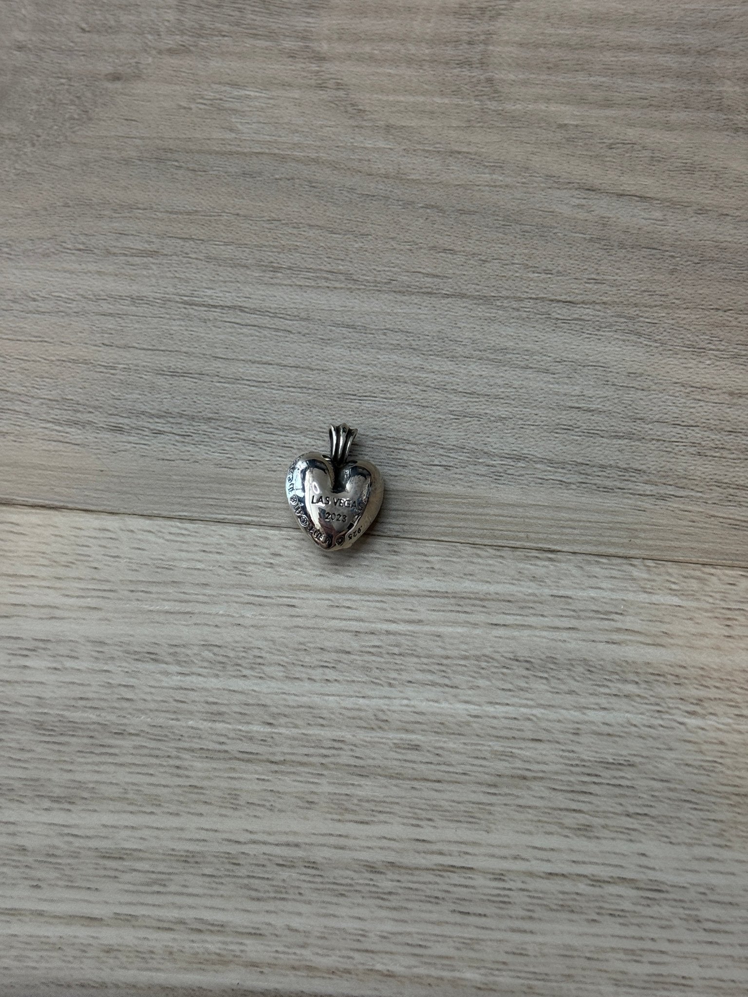 Chrome Hearts Las Vegas 2023 Exclusive Heart Silver Pendant - Lucid Soles
