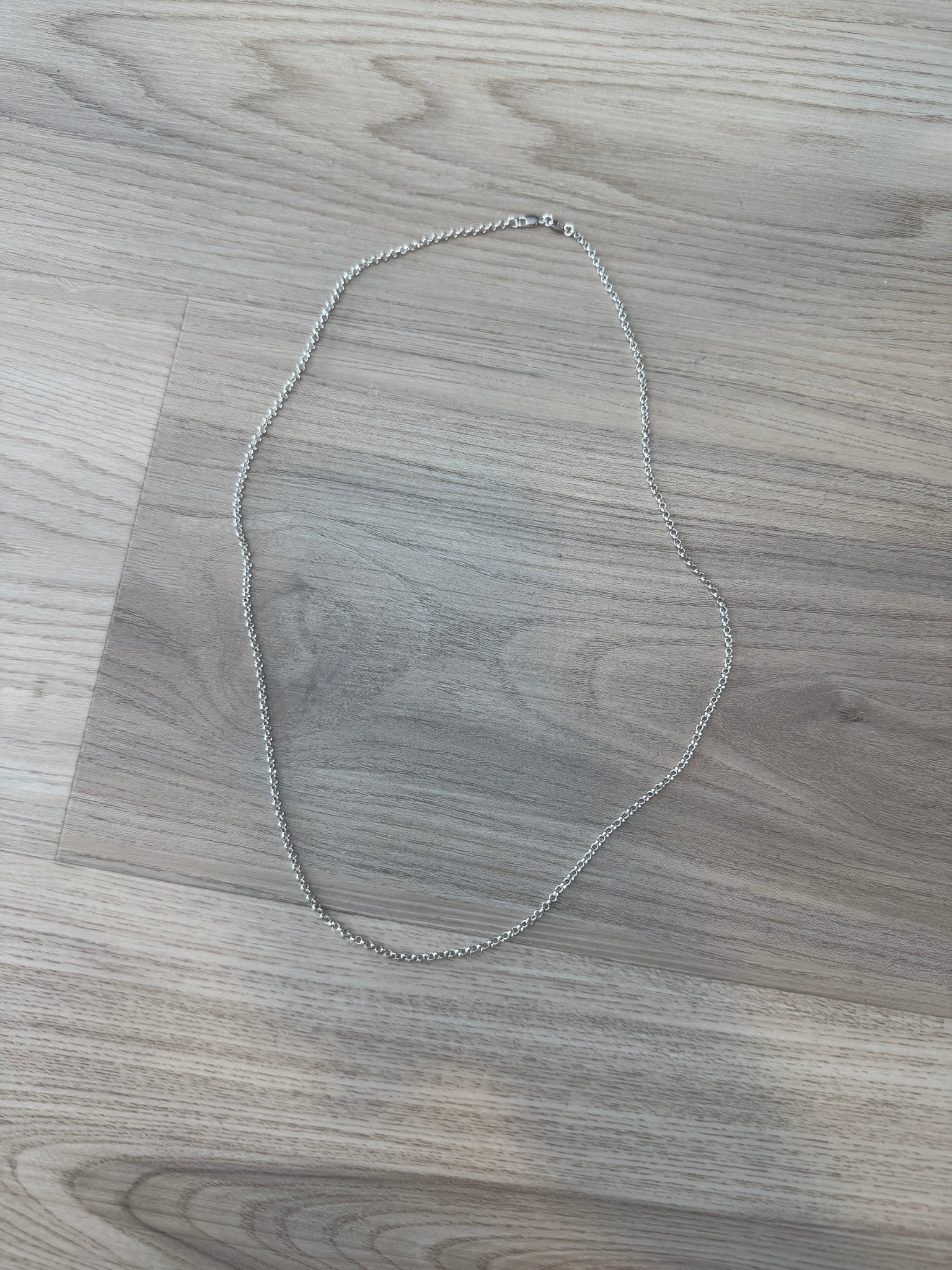 Chrome Hearts Roll Chain Silver Necklace - Lucid Soles