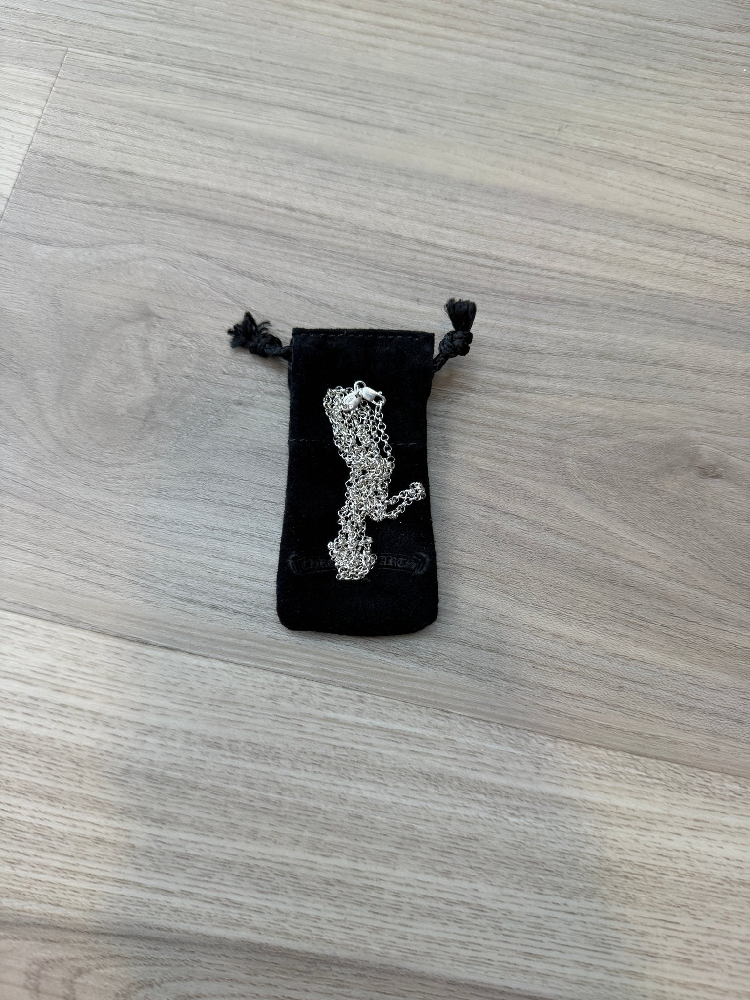 Chrome Hearts Roll Chain Silver Necklace - Lucid Soles