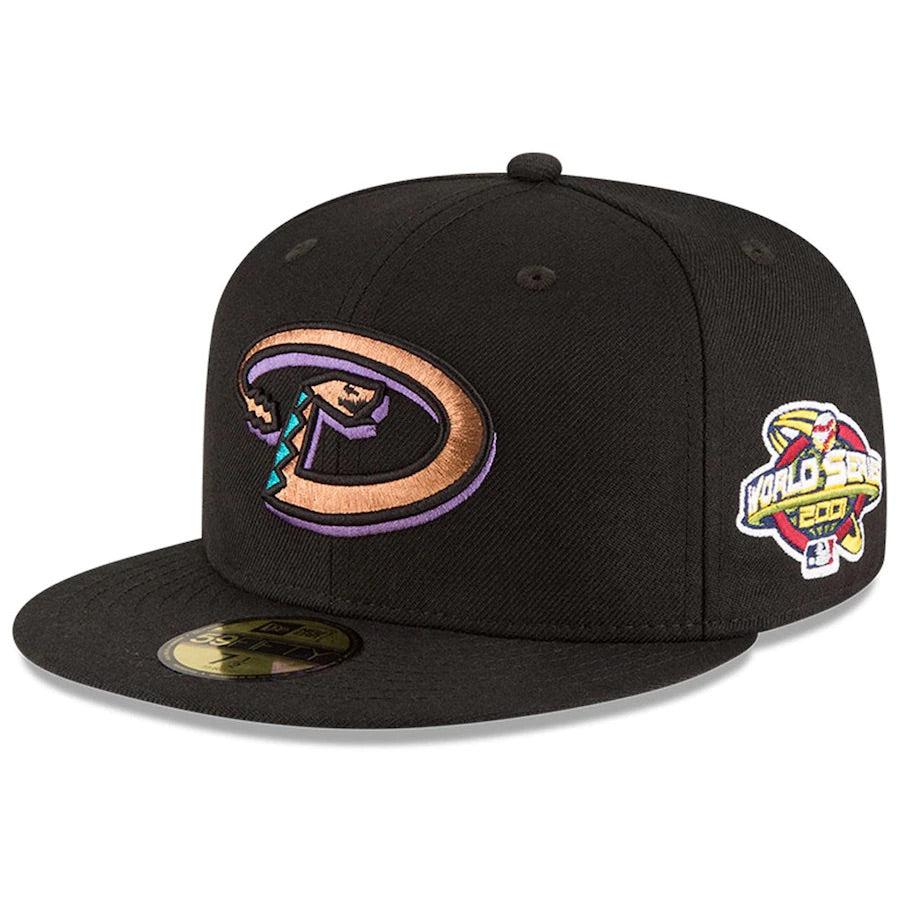 Arizona Diamondbacks 2001 World Series Fitted Hat - Lucid Soles