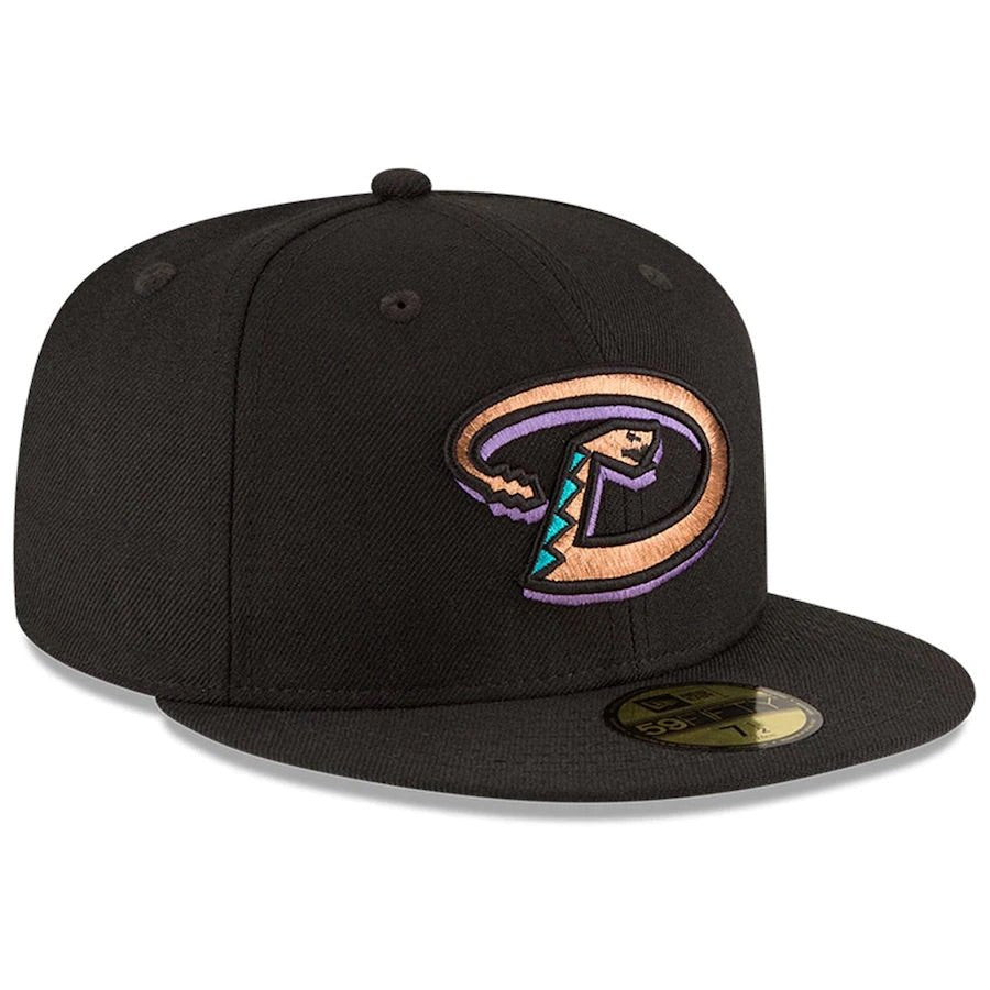 Arizona Diamondbacks 2001 World Series Fitted Hat - Lucid Soles