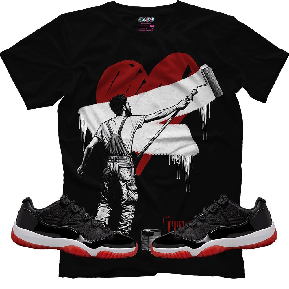 It's Okay To Start Over (Air Jordan 11 Low Bred) T-Shirt - Lucid Soles