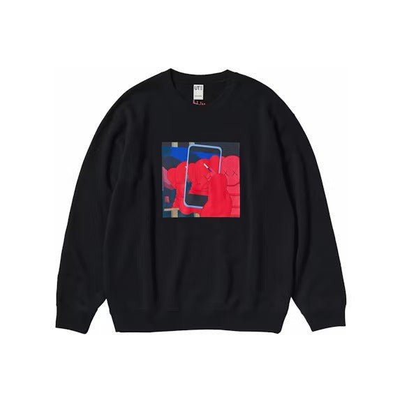 KAWS x Uniqlo Warhol Graphic 476119 Sweatshirt Black - Lucid Soles