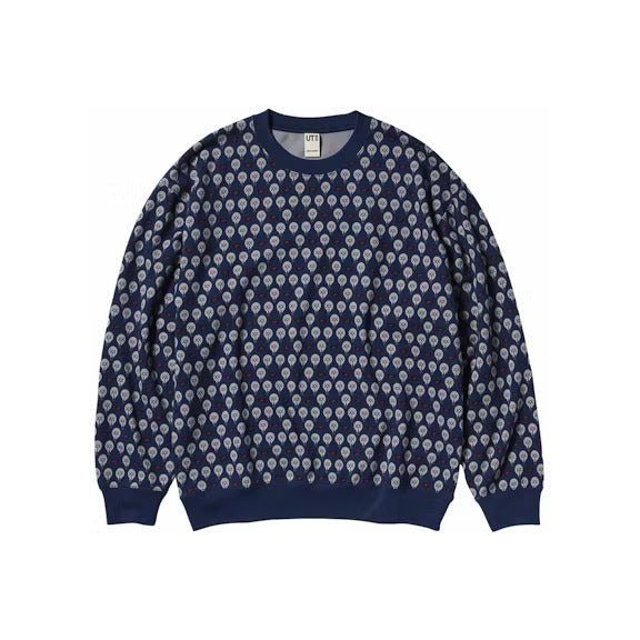 KAWS x Uniqlo Warhol Graphic 477201 Sweatshirt Navy - Lucid Soles