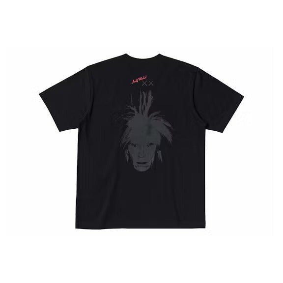 KAWS x Uniqlo Warhol UT Graphic 476352 T-shirt Black - Lucid Soles