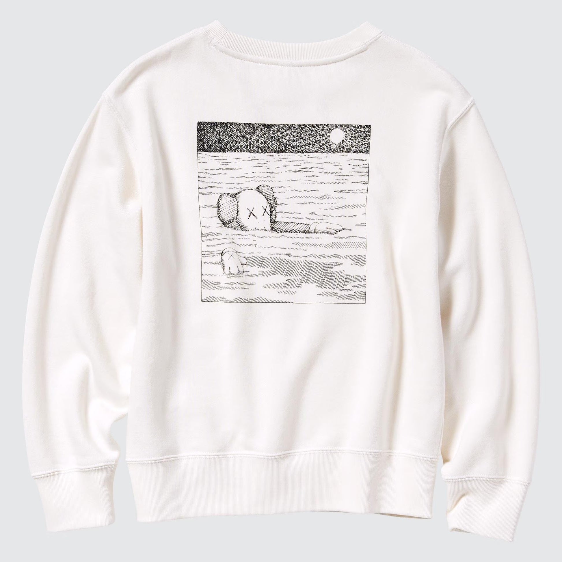 Kids KAWS Long - Sleeve Sweatshirt - Lucid Soles