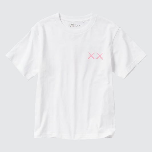 Kids KAWS UT (Short - Sleeve Graphic T-Shirt) Pink - Lucid Soles