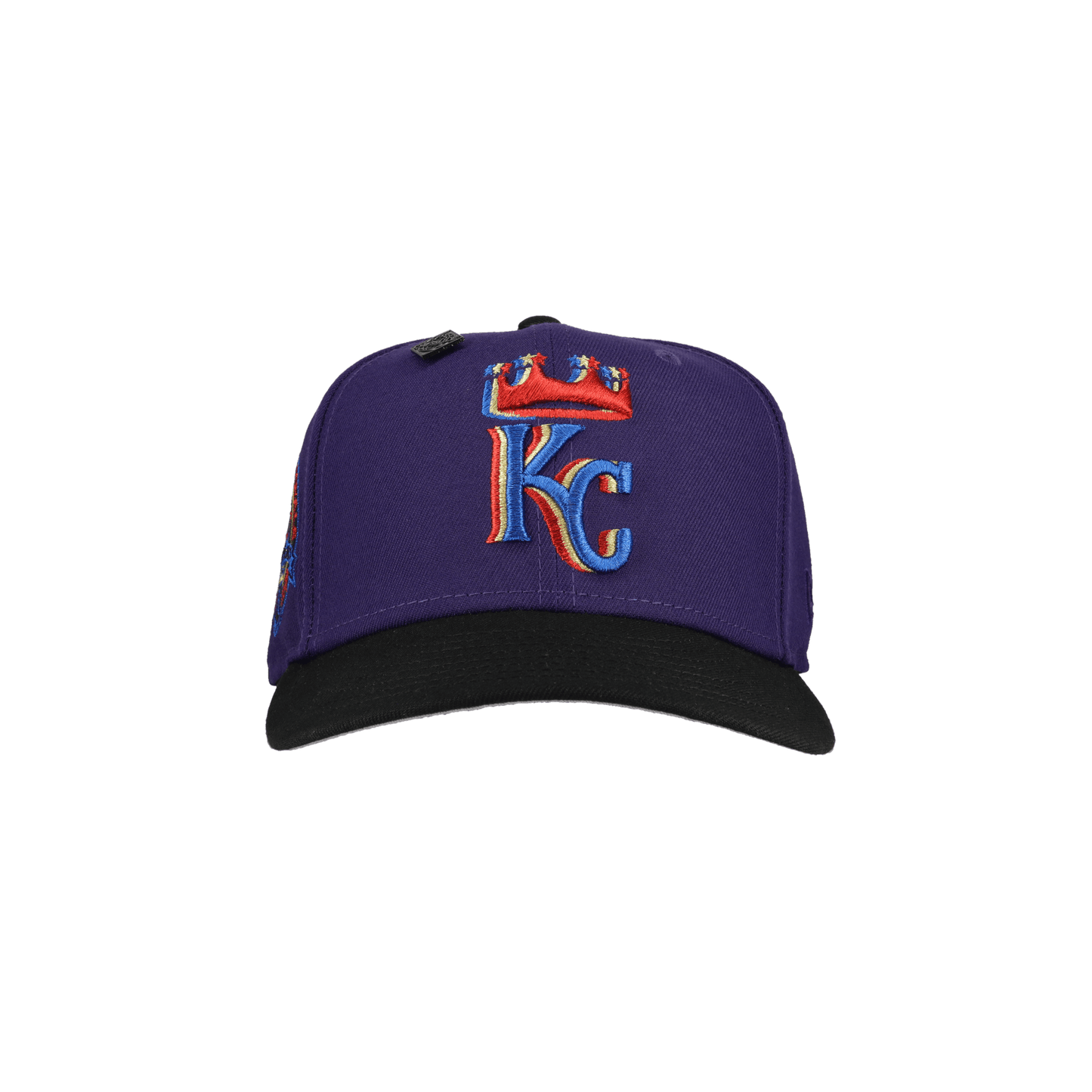 Kansas City Royals Trippy 40th Anniversary Patch 59Fifty Fitted Hat - Lucid Soles