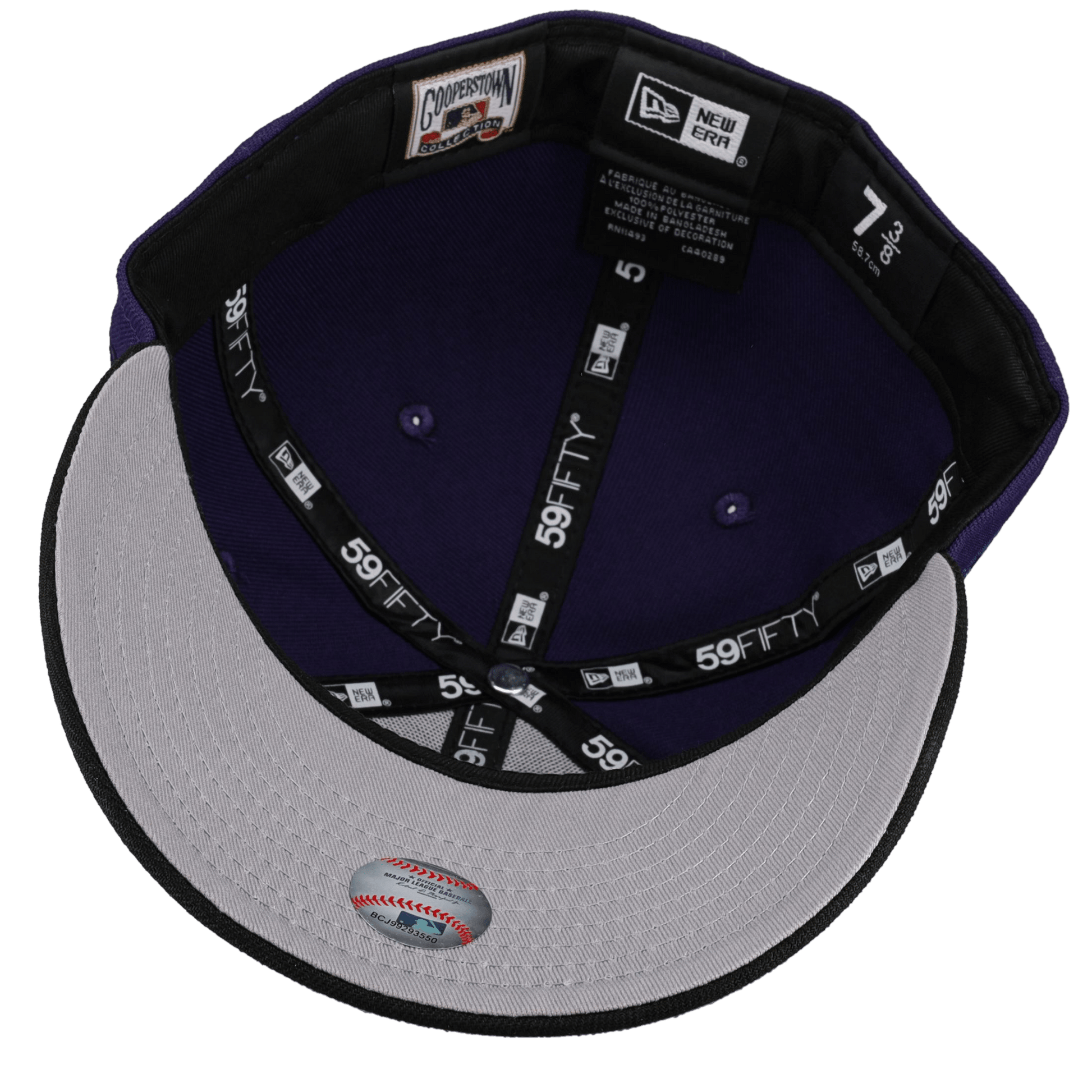 Kansas City Royals Trippy 40th Anniversary Patch 59Fifty Fitted Hat - Lucid Soles