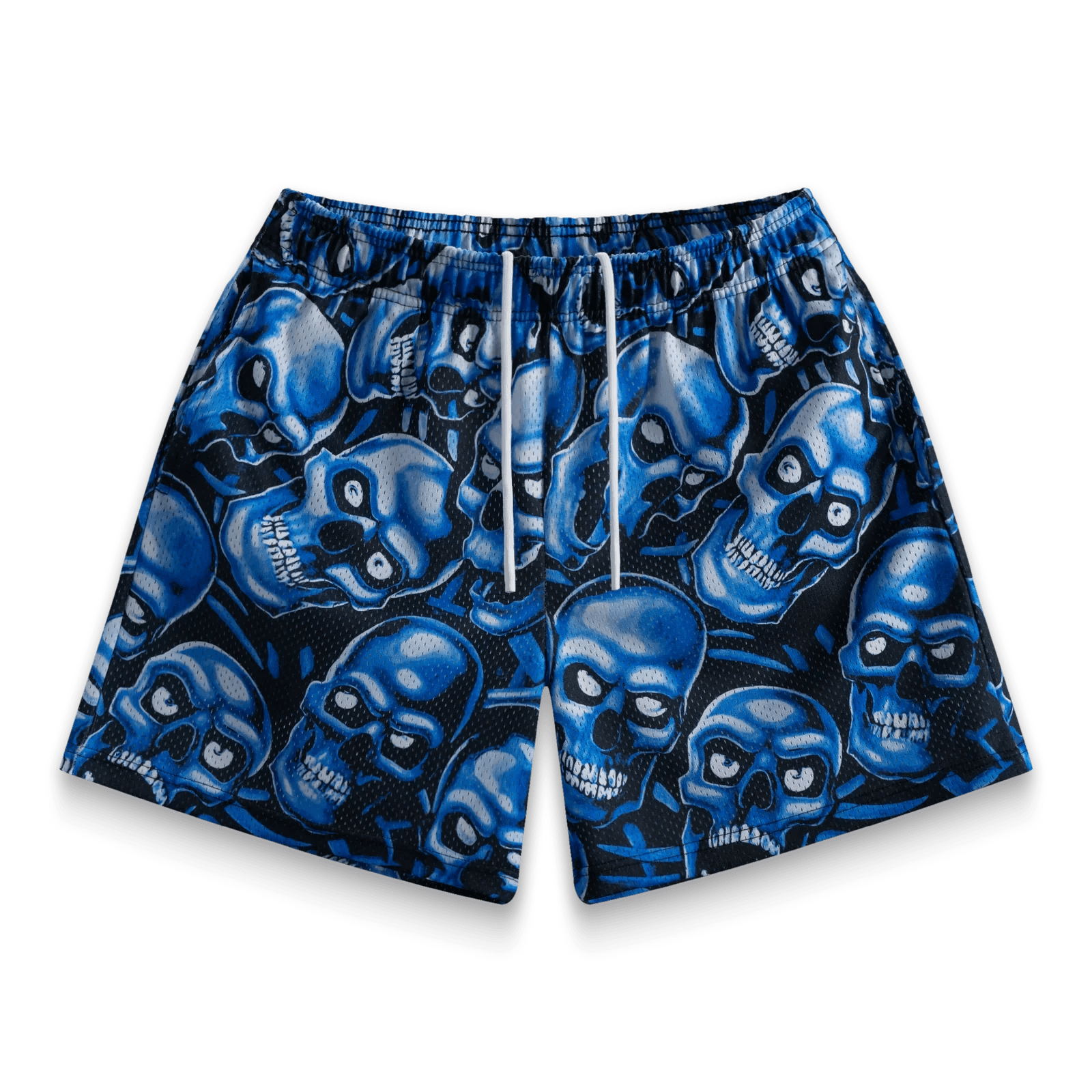 Bravest Studios Blue Skully Shorts - Lucid Soles