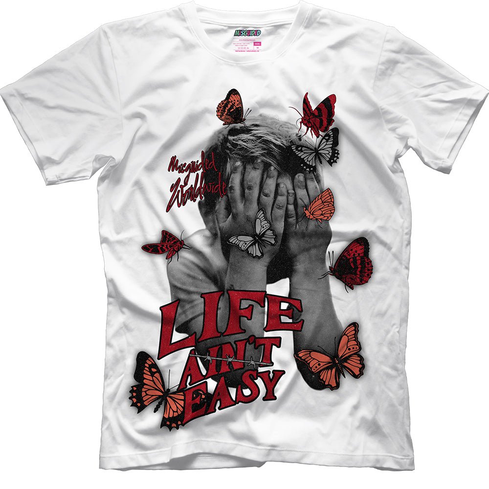 Life Ain't Easy (Air Jordan 4 Brick By Brick) T-Shirt - Lucid Soles