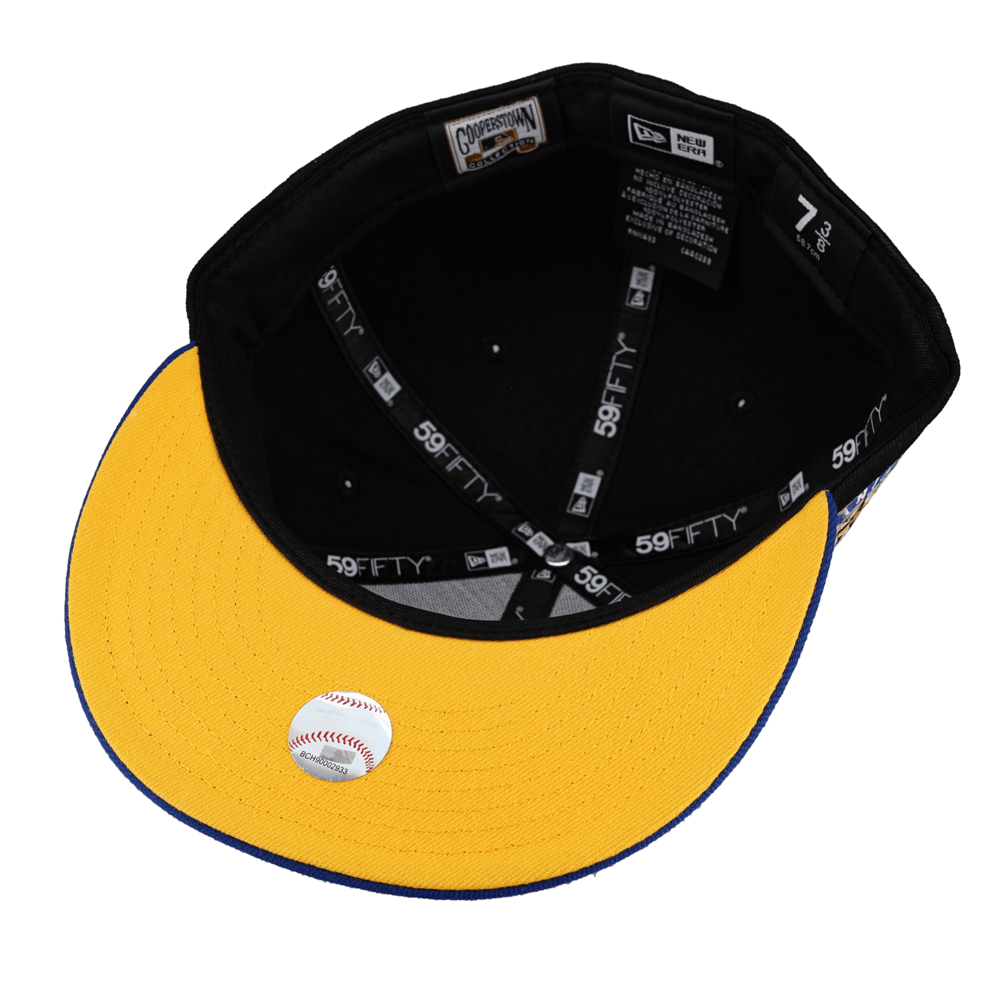 Seattle Mariners Script compass Logo Black New Era 59Fifty Fitted Hat - Lucid Soles