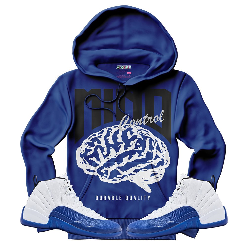 Mind Control (Air Jordan 12 Blueberry) Hoodie - Lucid Soles