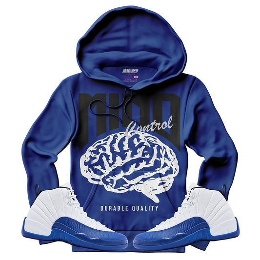 Mind Control (Air Jordan 12 Blueberry) Hoodie - Lucid Soles