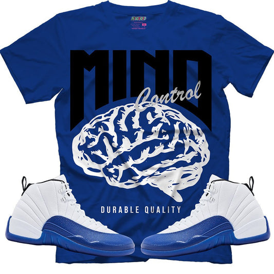 Mind Control (Air Jordan 12 Blueberry) T-Shirt - Lucid Soles